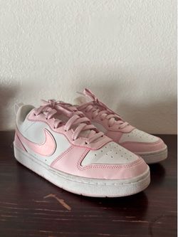 Baby pink Nike shoes