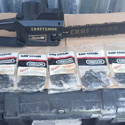 Chainsaw (electric) Craftsman & chains