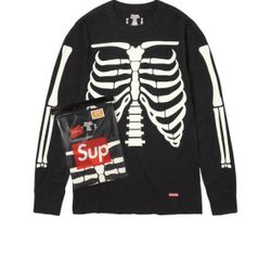 Supreme Hanes Bones Thermal Crew