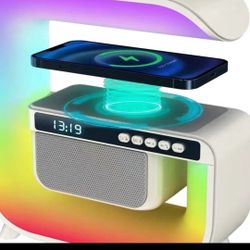 LED WIRELESS CHARGING SPEAKER