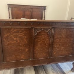 Full Size Bed & Armoire 