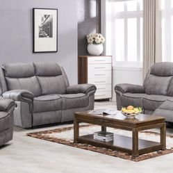 3 Piece Motion Living Room Set 