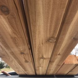 Shingles and cedar