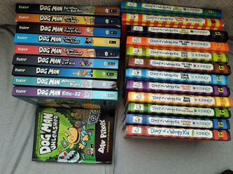 Wimpy kid dogman books