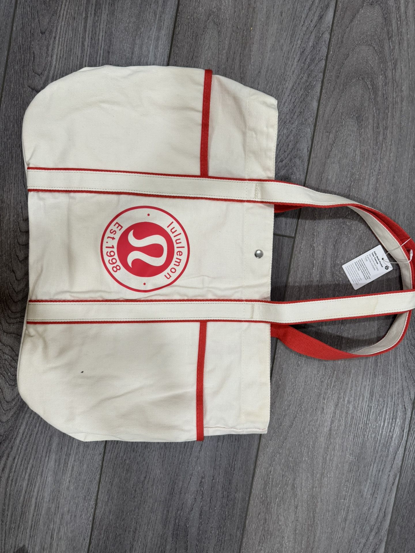 Lululemon Red Tote Bag 