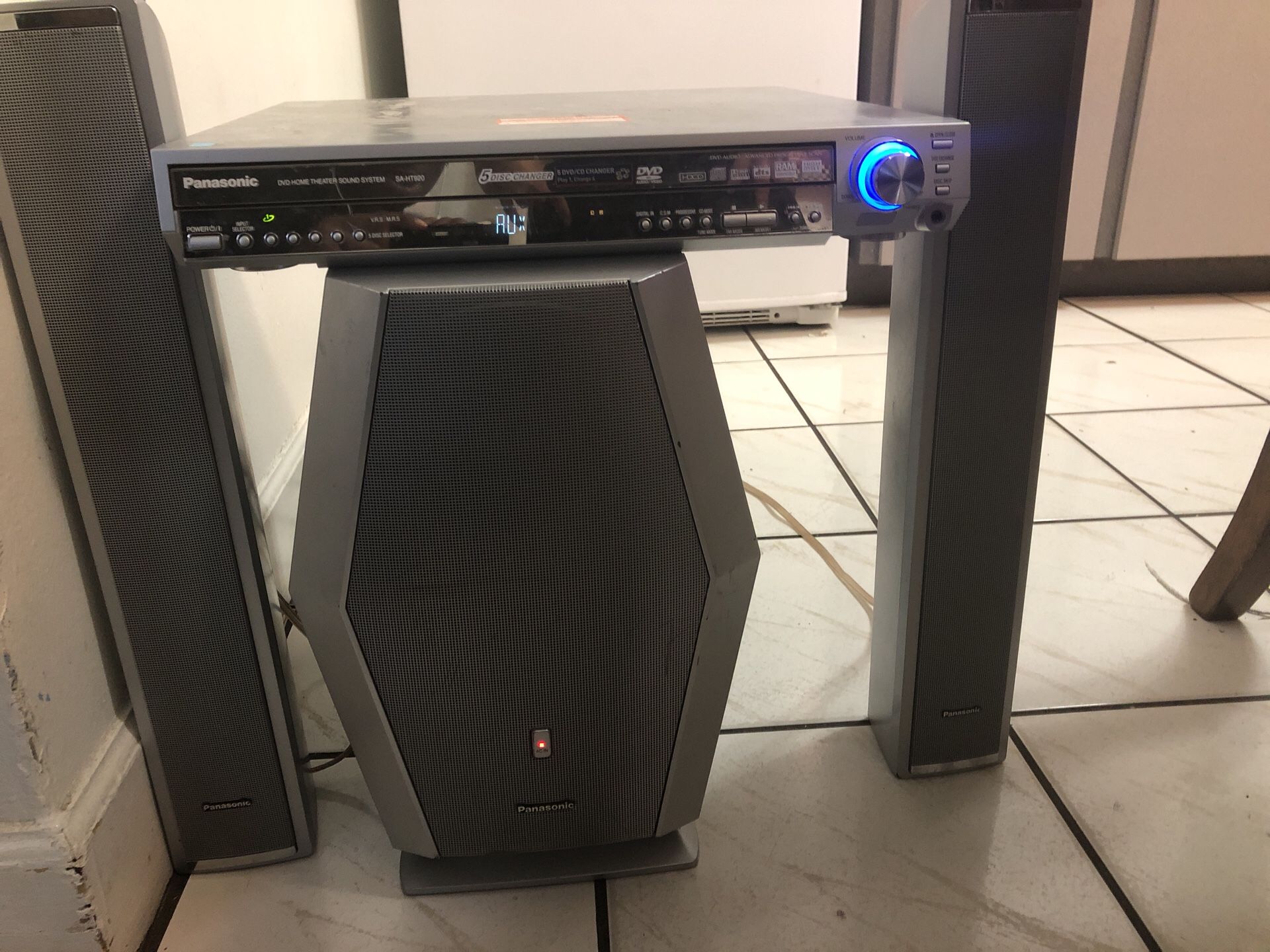 Panasonic 5 Disc DVD Changer Sa-ht920