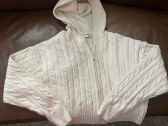 SUNDAY BEST HOOD ZIP SWEATER