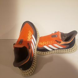 Adidas 4DFWD 2 orange gray Running shoes mens size

10