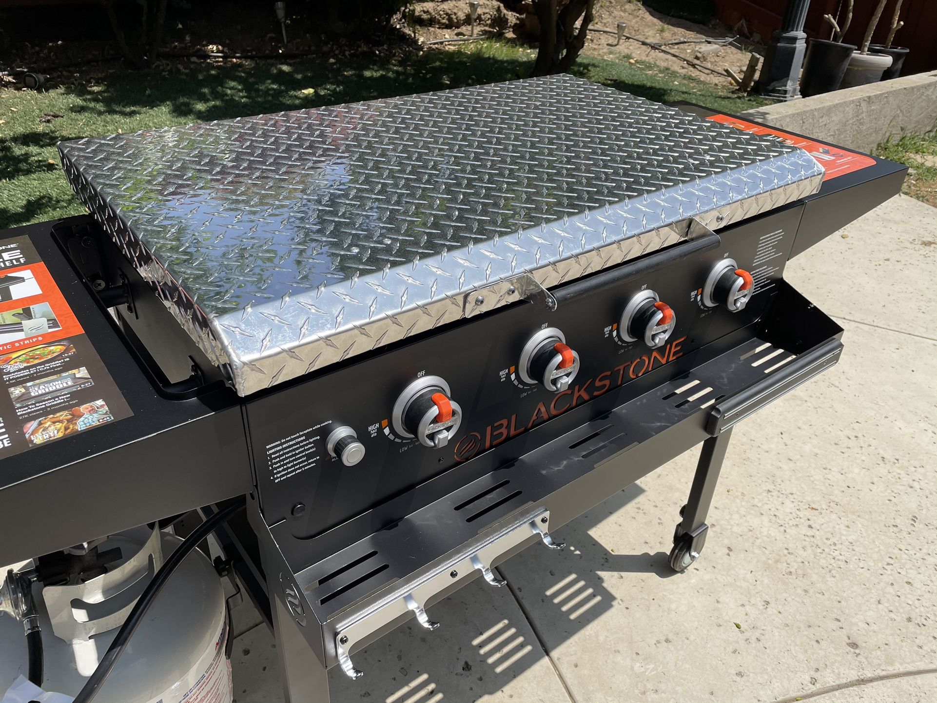 Hard Cover Lid For 36” Griddle Blackstone Members Mark Nexgrill Cabelas