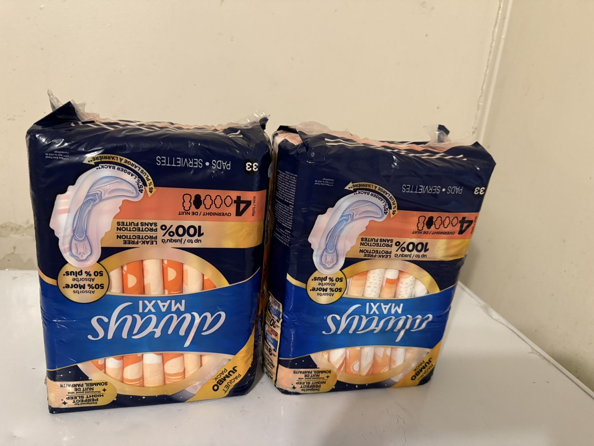 always pads 