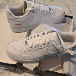 Supreme Nike Air Force 1 Low Size 10 In Men 