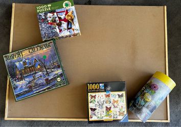 Puzzle Board and Four Puzzles