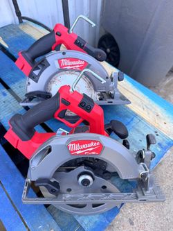 Milwaukee TOOL ONLY M18 FUEL 18V Lithium- Brushless Cordless 7-1/4 in. Circular Saw USED $200 EACH