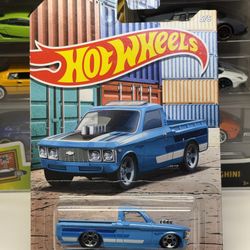 🏁HOT WHEELS 2020 Walmart Exclusives Trucks Blue Custom ‘72 Chevy Luv 5/5 - 1:64