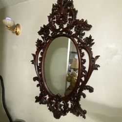 Large Antique Mirror Grand !!!