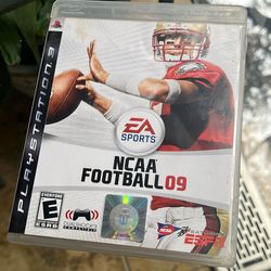 PlayStation 3 NCAA Football 09