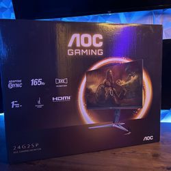 2 165hz 24” IPS Monitors