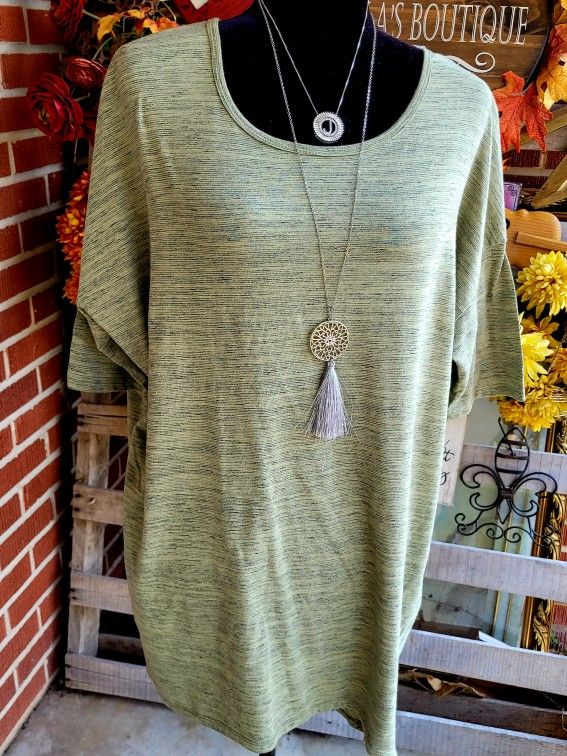 Lularoe Olive Green Top