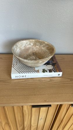 Wooden Home Decor Bowl