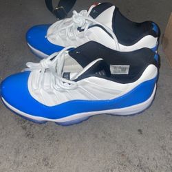 Shoot Me A Number  Size 12 Jordan 11 Cool Baby Blue