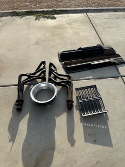 Exhaust Headers and Misc Auto Parts Lot