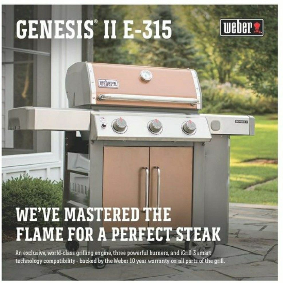 New Genesis II E315 or E315 er Grill w/ Warranty NG or LP for Sale in Los Angeles, CA OfferUp