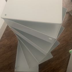 Metal Cabinet Storage “From The Container Store” … With  5 - Swinging Drawers. Great Quality & Condition. Best offer