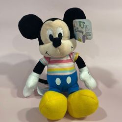 Just Play Disney Mickey Mouse Easter 2021 Plush Doll Pastel Shirt 10”NWT EUC 