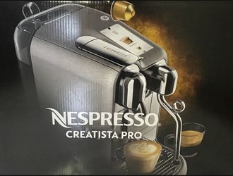 NEW NEW NEW!!! NESPRESSO CREATISTA PRO