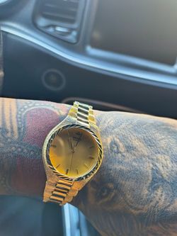 14k gold watch
