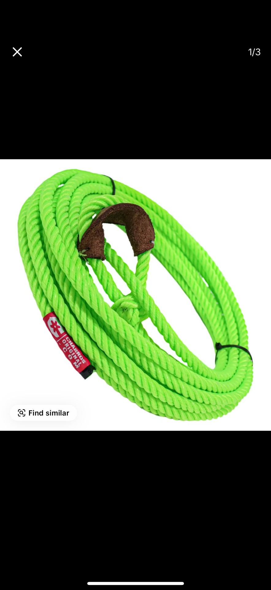 39 ft Limon Verde Charro Soga Para Florear Mexican