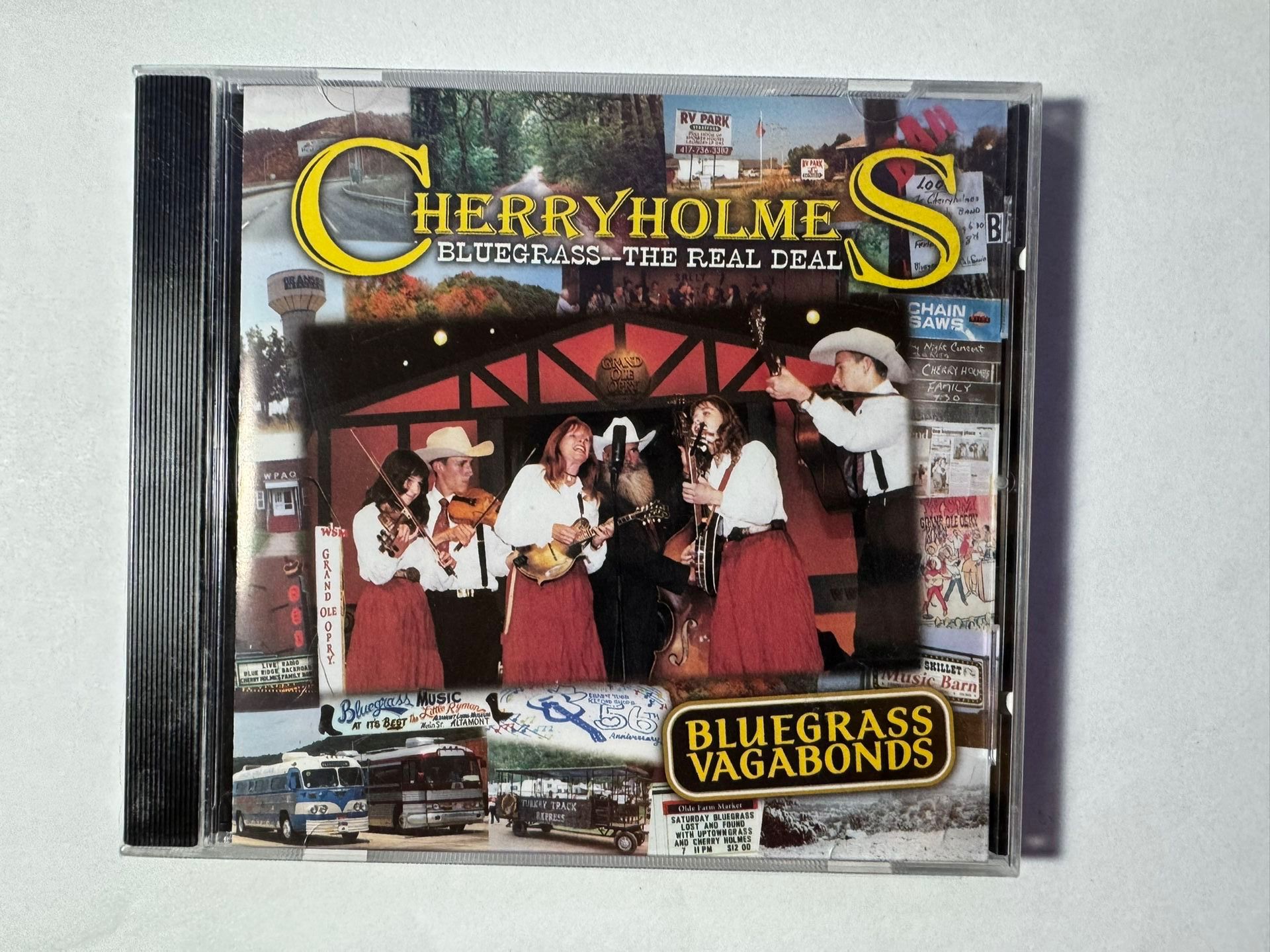CHERRYHOLMES "BLUEGRASS VAGABONDS" REAL DEAL CD ** NEW ** RARE