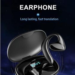 Auriculares inalámbricos M8 para traductor de idiomas, audífonos con Bluetooth, con reducción de ruido, 144