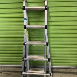 Cosco 22ft Reach Multi-Position Aluminum Ladder 