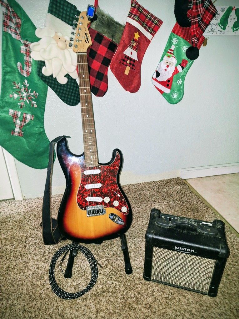 Fender Squier Strat & Amp 