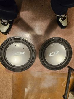 12-inch Alpine Type E car subwoofers