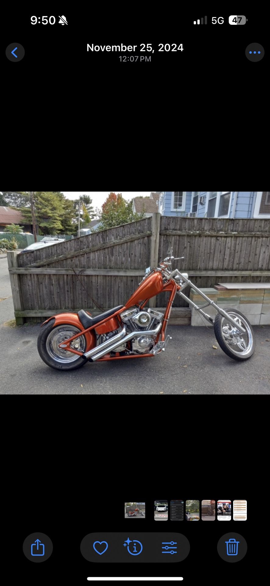 Custom Built Chopper