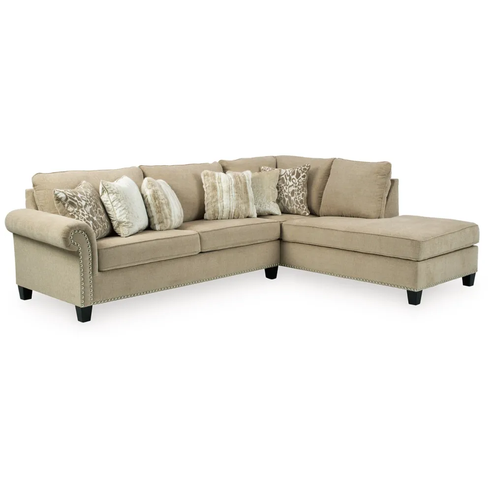 Dovemont 2-Piece Sectional with Chaise Exceptional Craftsmanship