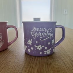Purple Blessed Grandma Mug