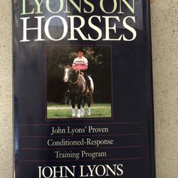 Lyons On Horses Hardcover Book