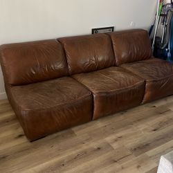 Leather Couch 