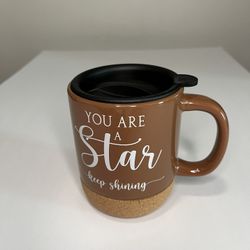 Inspirational Mug W/ Lid 