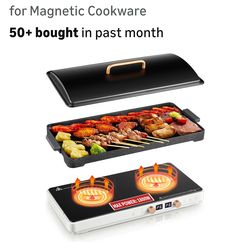 Brand new portable  2 burner induction stove