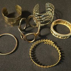 Gold tone Bracelet Bundle