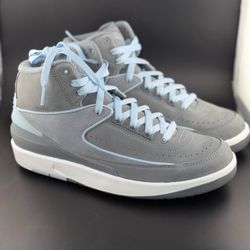 Jordan 2 Retro Cool Grey (Women's) Sz 9