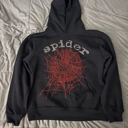 Sp5der Hoodie - Rhinestone logo