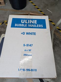 S-5147 uline bubble mailers