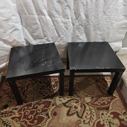 2 ****FREE**** Ikea Tables Used Wear But Still Able To Use