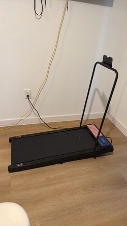 Compact walking pad treadmill