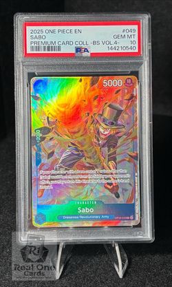 PSA 10 Sabo One Piece Card Game - Premium Card Collection Vol.4 (OP10-049)